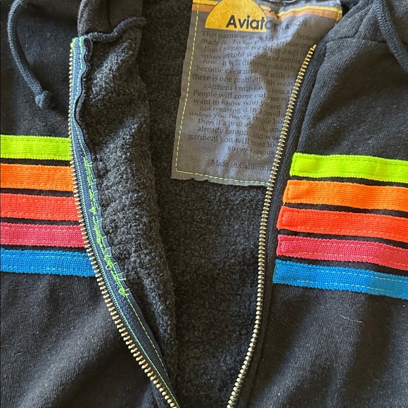 Aviator Nation Neon Stripe Set XS - Picture 7 of 7